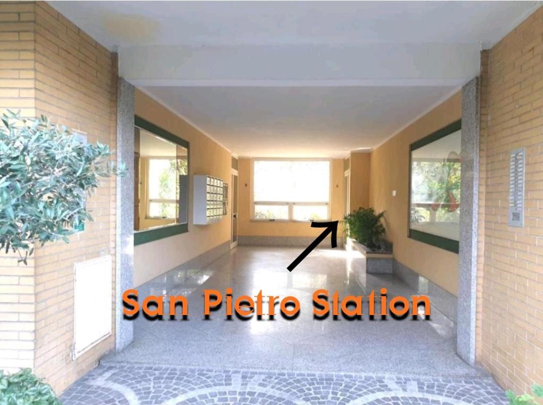 San Pietro Station Lägenhet Rom Exteriör bild